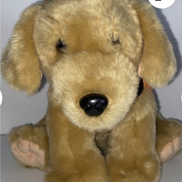 “Sunny” The Guide Dog Foundation Stuffed Animal Orange Dog Vest - Picture 2 of 8